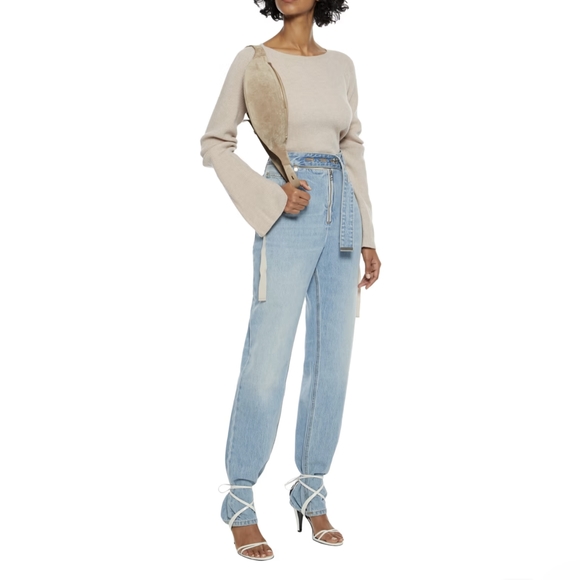 Cream Beige Helmut Lang sweater sz XS - Picture 7 of 8